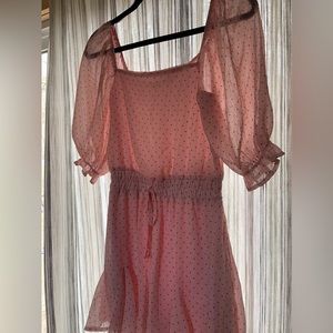 Light pink Francesca’s romper